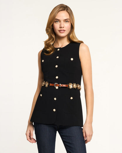 Cinq à Sept Sunflare Belt Kole Vest