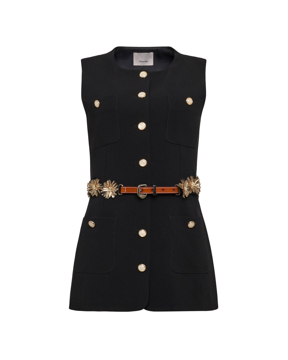 Cinq à Sept Sunflare Belt Kole Vest