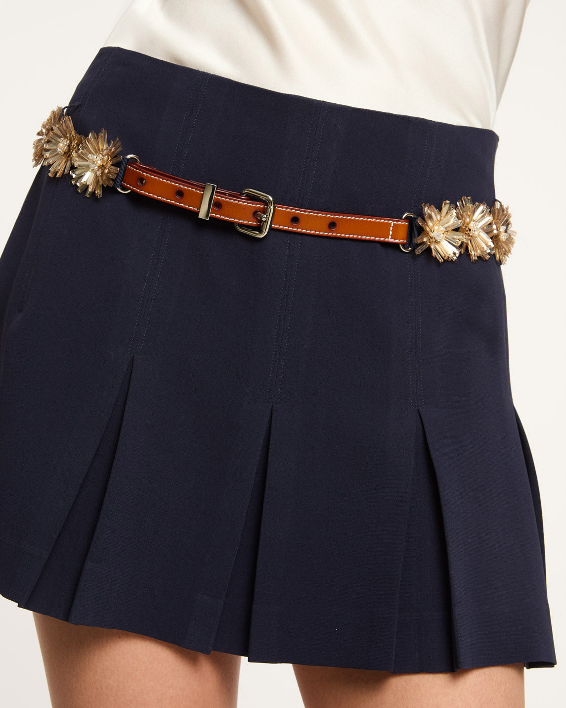 Cinq à Sept Sunflare Belt Aanya Skort