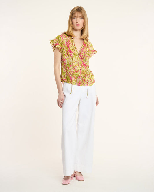 Cinq à Sept Daisy Swirl Jenise Top