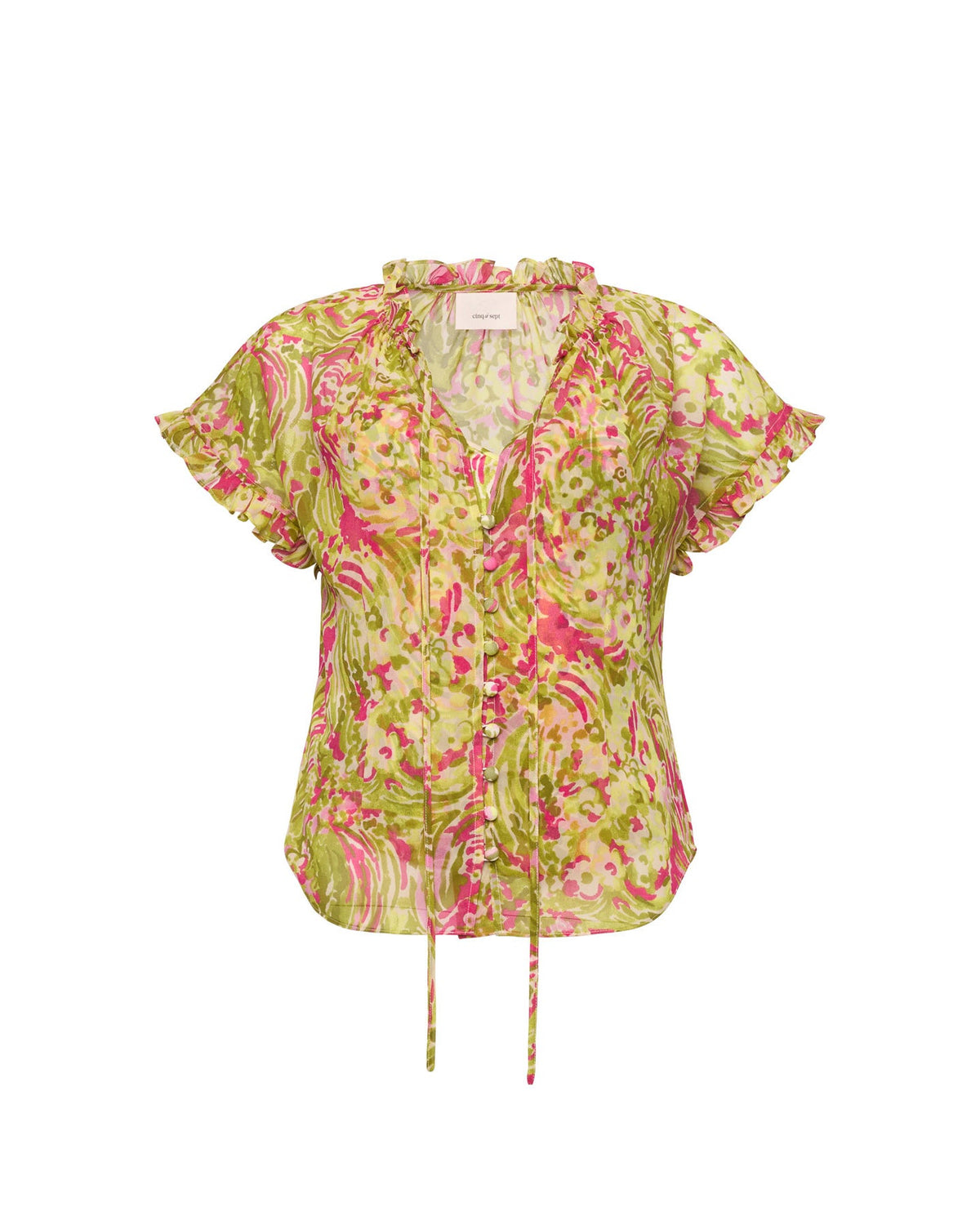 Cinq à Sept Daisy Swirl Jenise Top