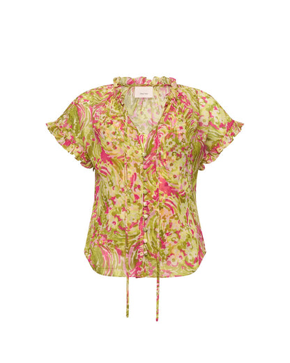 Cinq à Sept Daisy Swirl Jenise Top