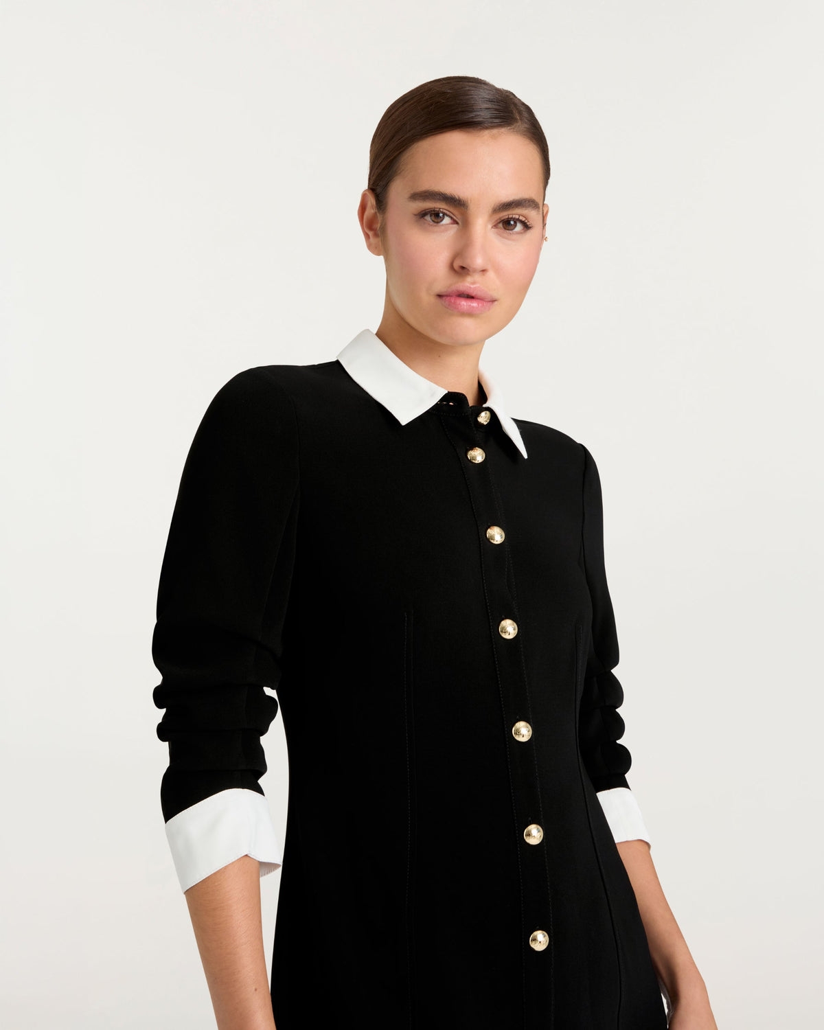 Cinq à Sept Drapey Crepe Lucilla Dress