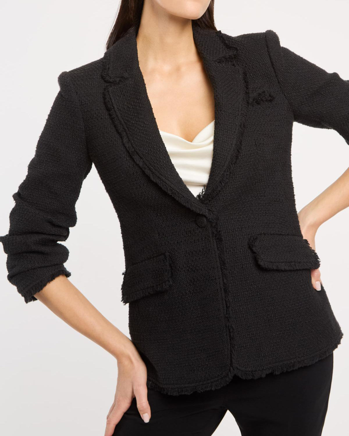 Cinq à Sept Boucle Khloe Blazer