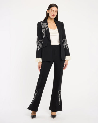 Cinq à Sept Cascading Ribbon Cheyenne Blazer
