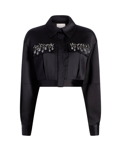 Cinq à Sept Layered Gemstone Damoni Jacket