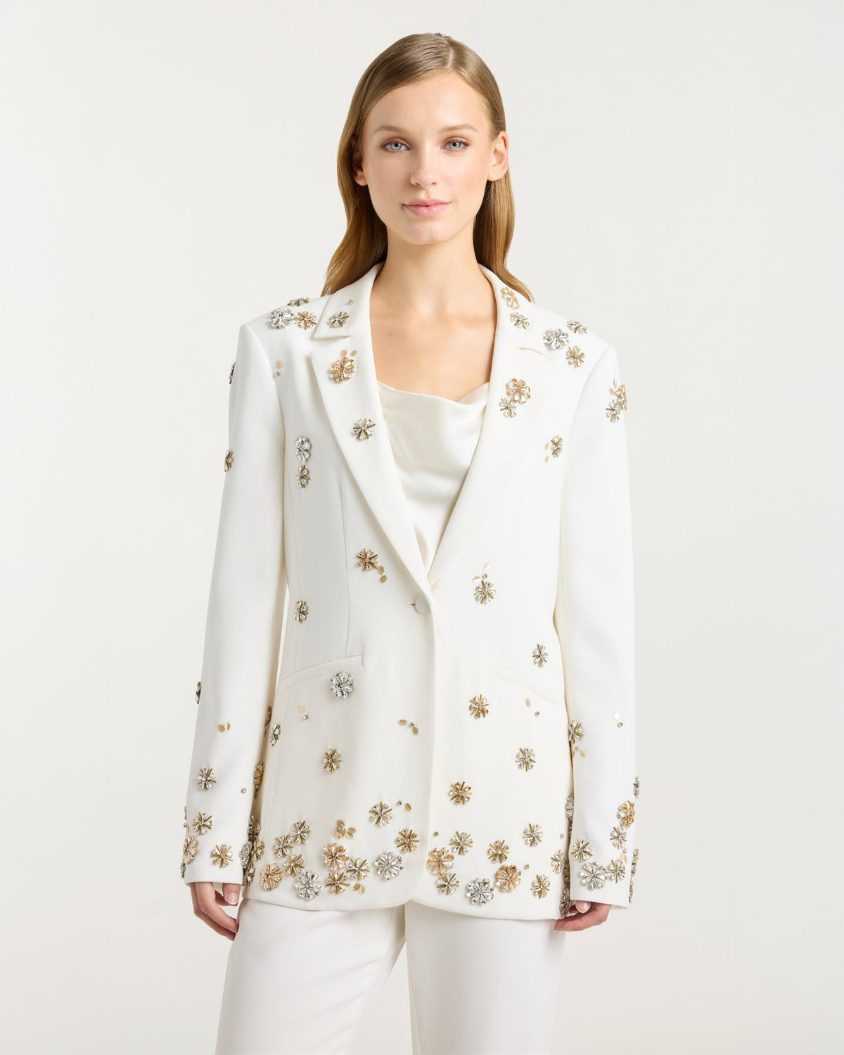 Cinq à Sept Tumbling Flowers Karlie Blazer