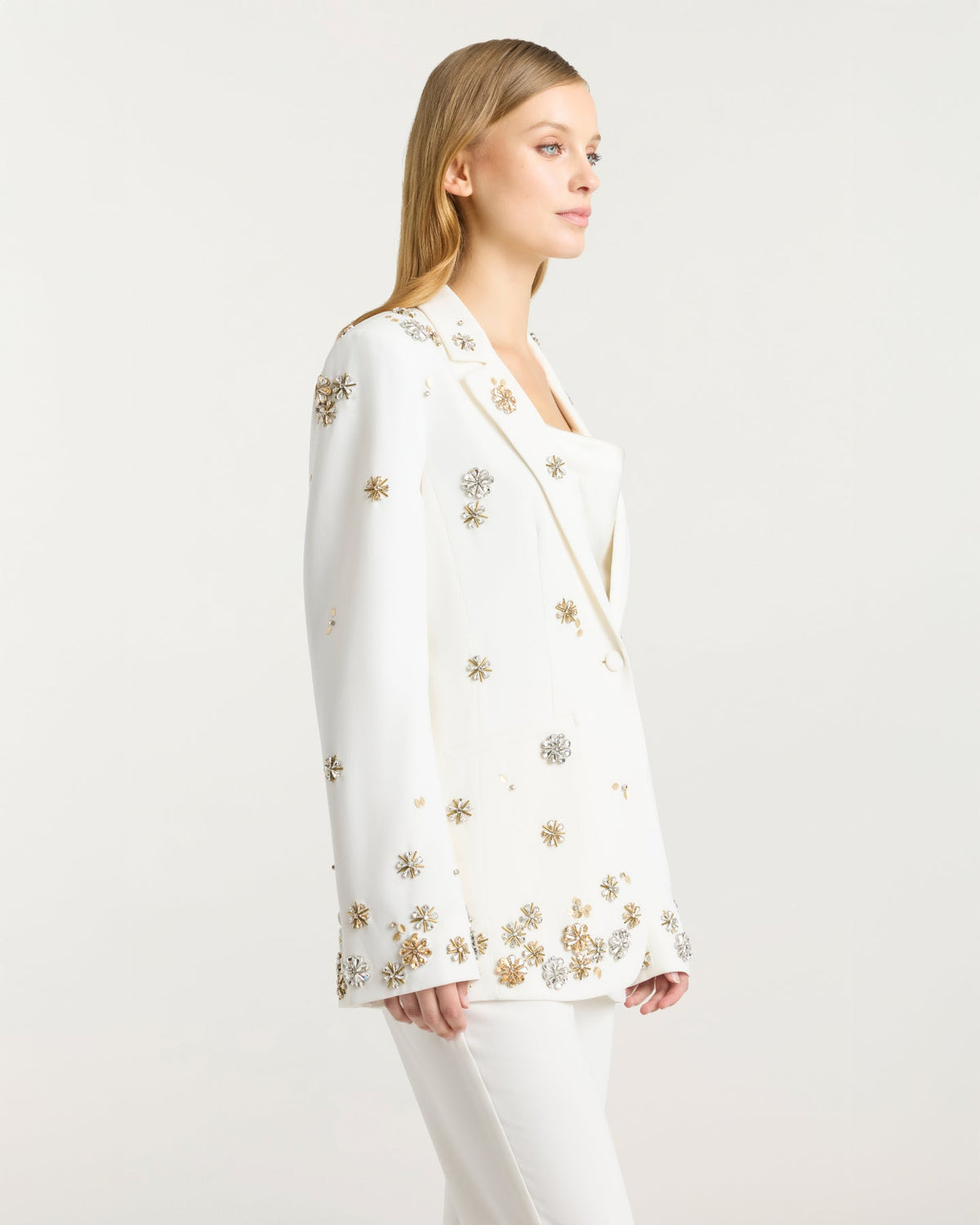 Cinq à Sept Tumbling Flowers Karlie Blazer