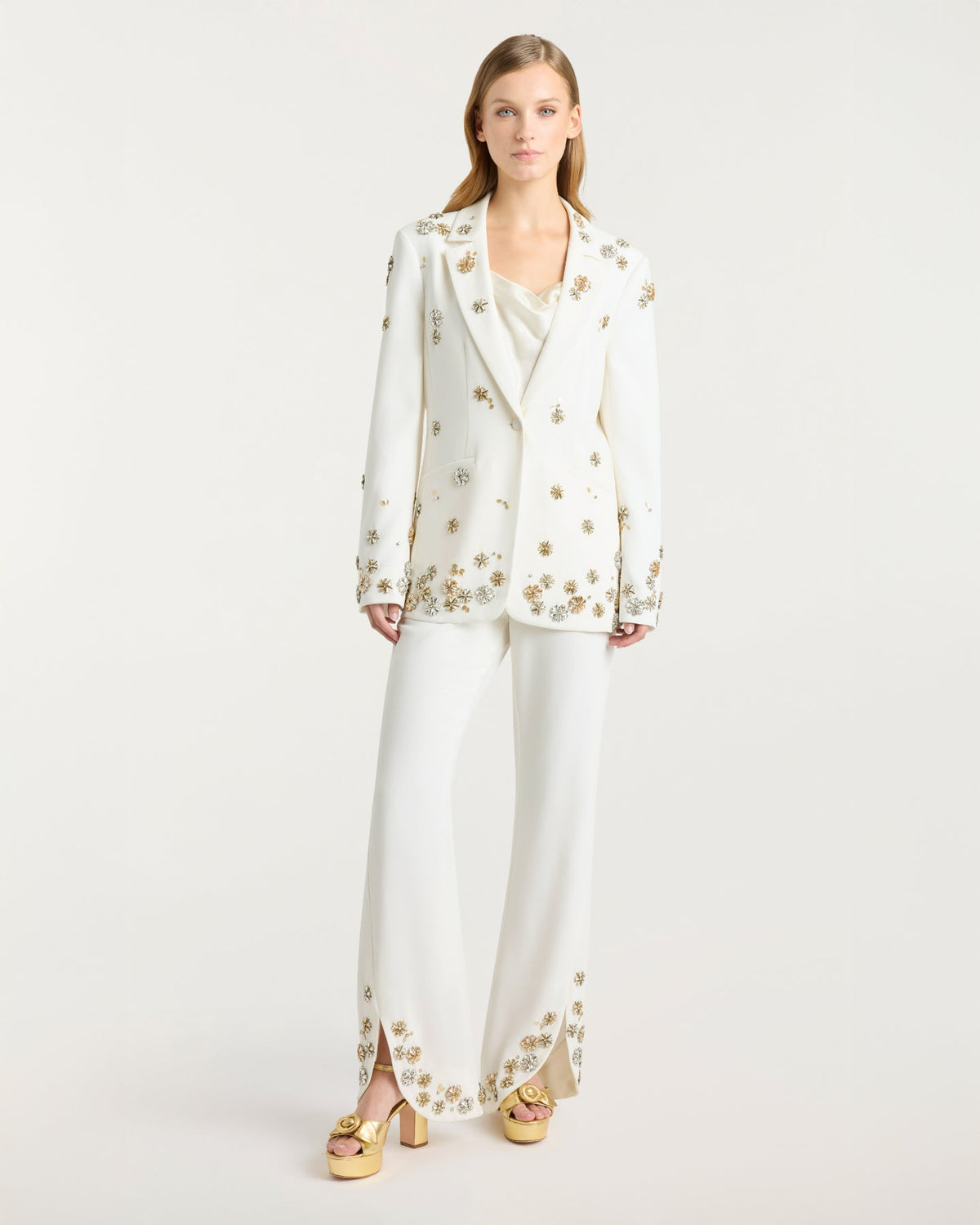 Cinq à Sept Tumbling Flowers Karlie Blazer