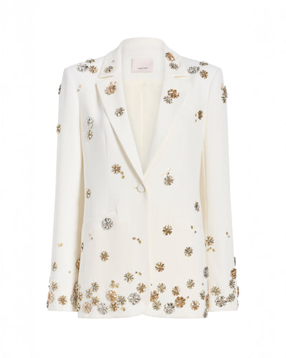 Cinq à Sept Tumbling Flowers Karlie Blazer