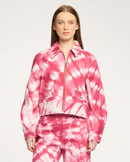 Cinq à Sept Tie Dye Harriet Jean Jacket