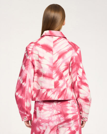 Cinq à Sept Tie Dye Harriet Jean Jacket