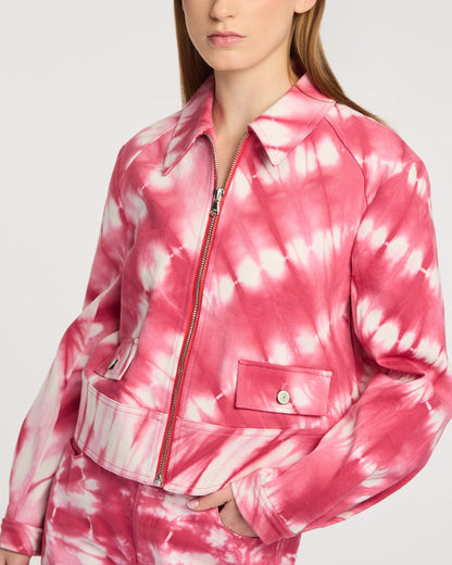 Cinq à Sept Tie Dye Harriet Jean Jacket