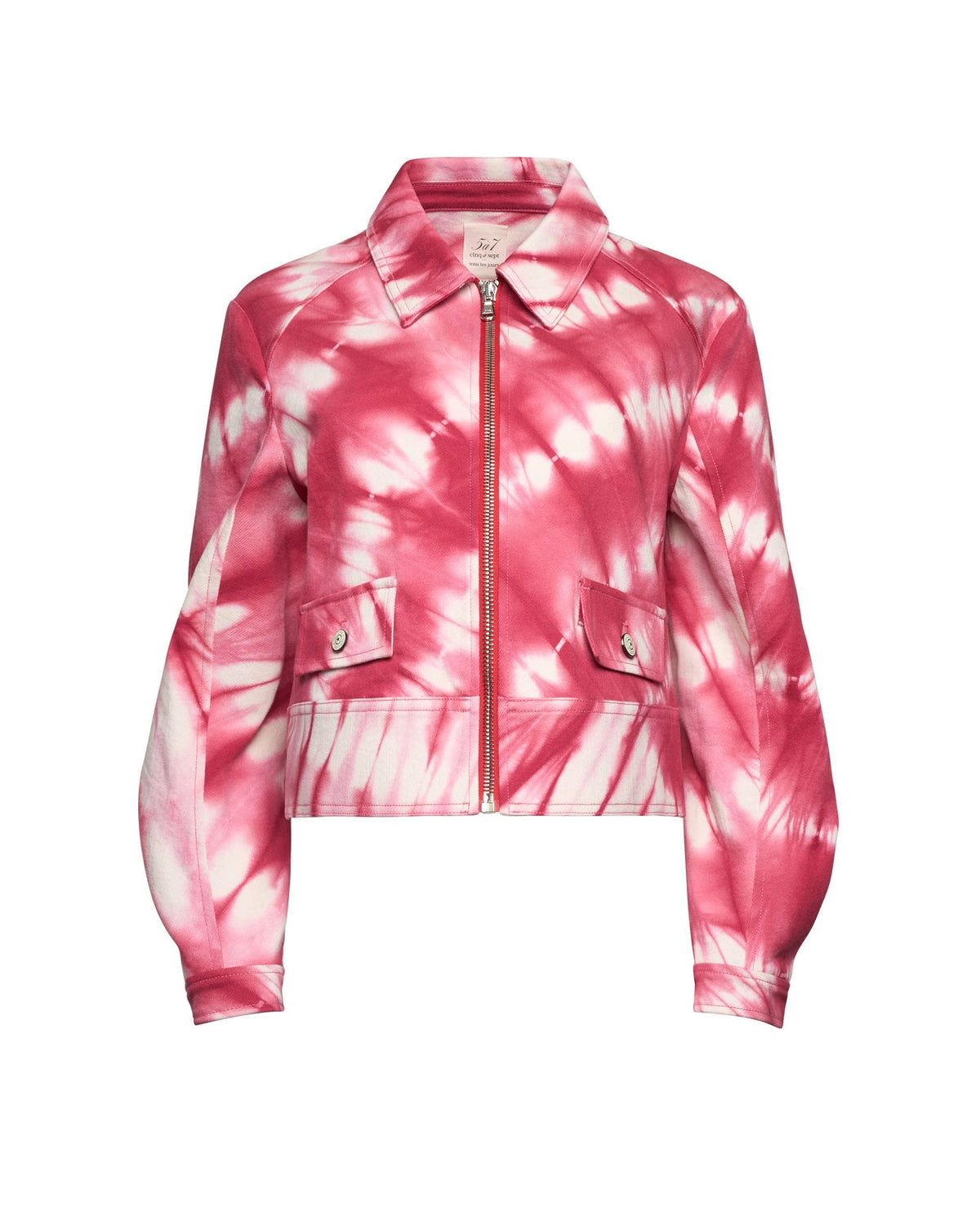 Cinq à Sept Tie Dye Harriet Jean Jacket