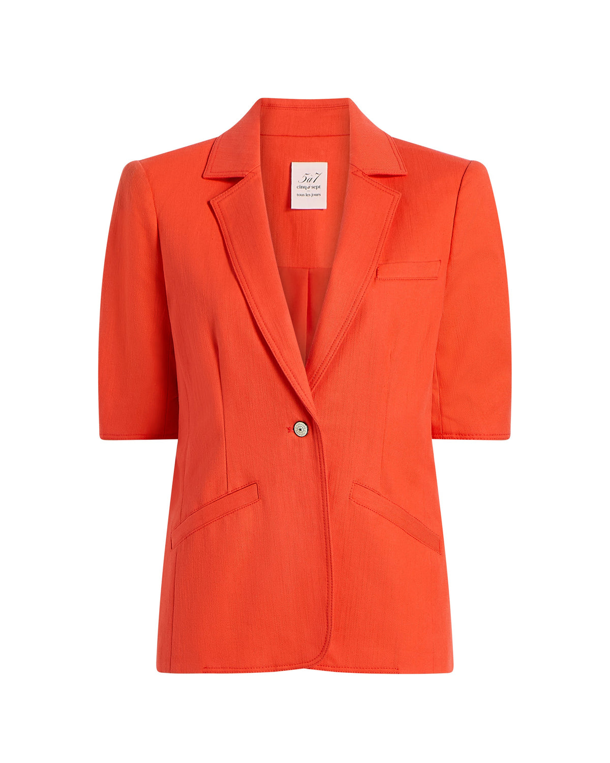 Cinq à Sept Short Sleeve Khloe Jean Blazer
