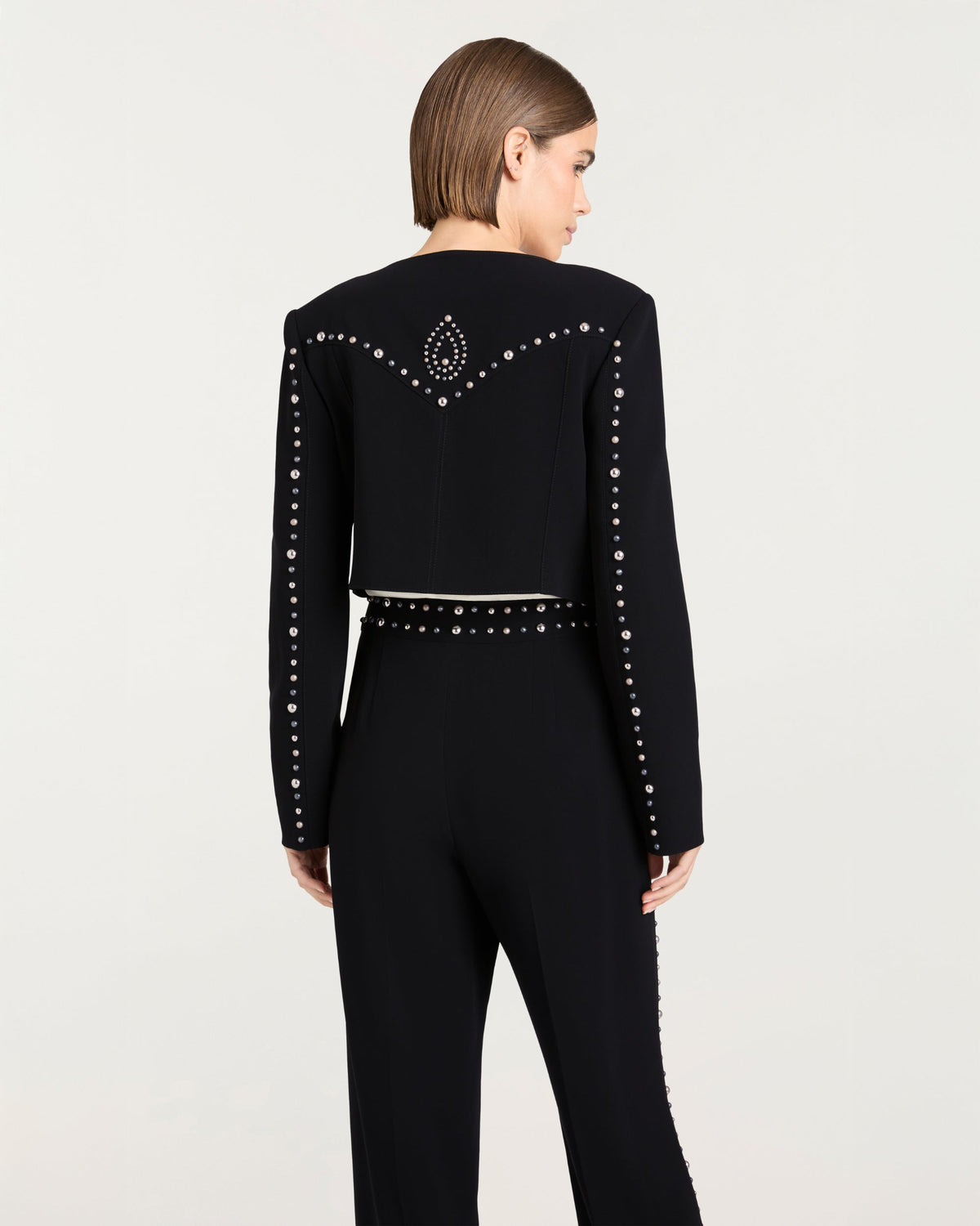 Cinq à Sept Studded Olga Jacket