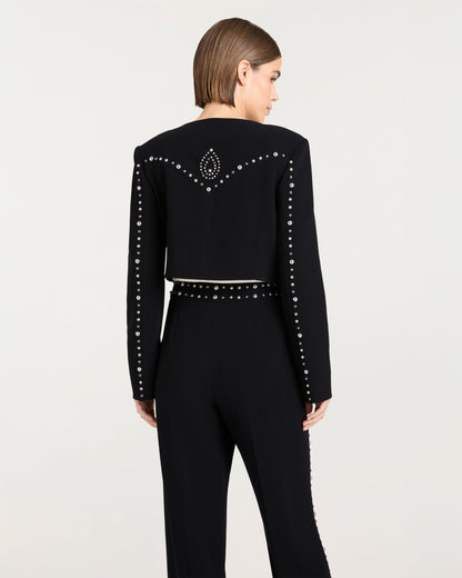 Cinq à Sept Studded Olga Jacket