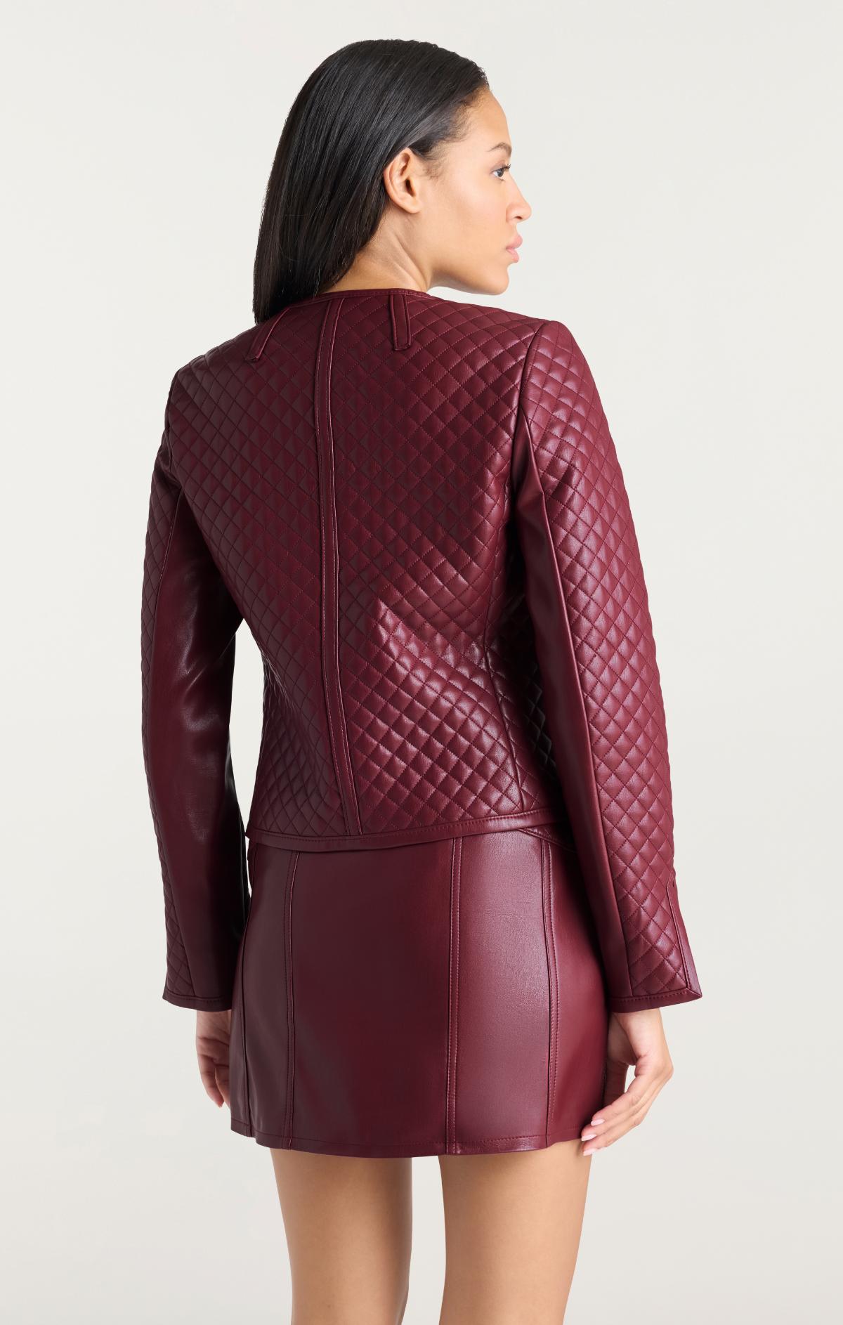 Cinq à Sept Vegan Leather Brooke Jacket