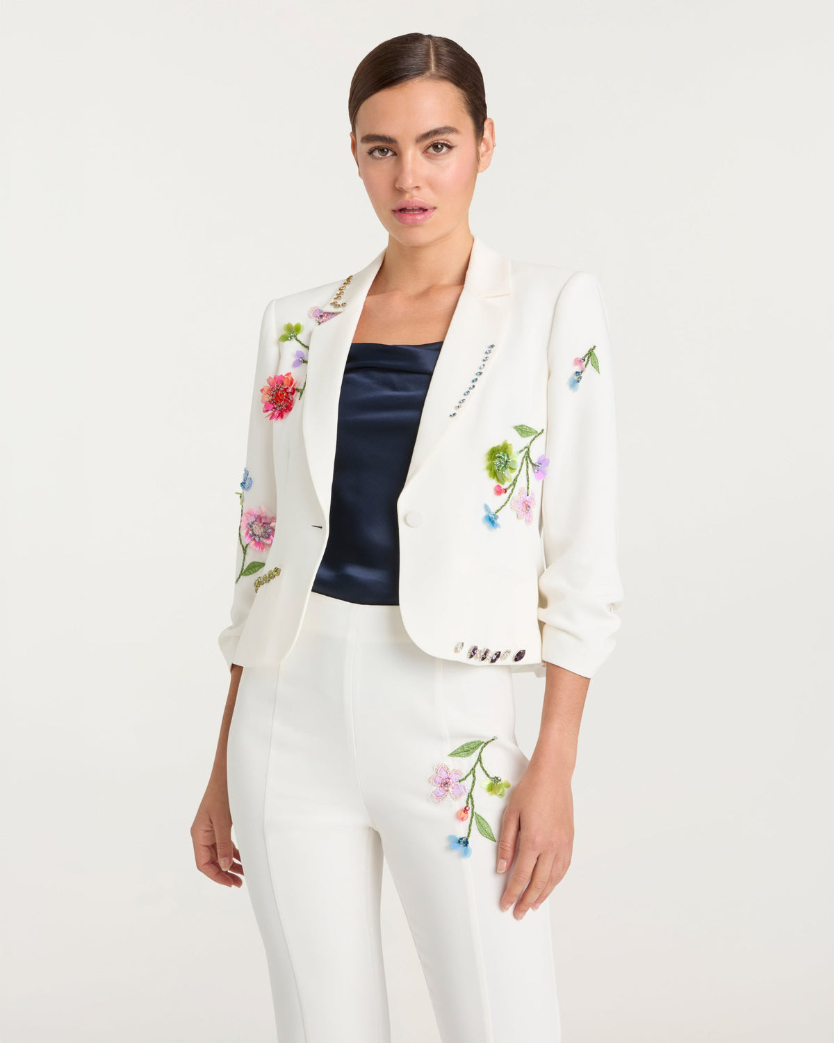 Cinq à Sept Floral Vine Le Petit Khloe Blazer