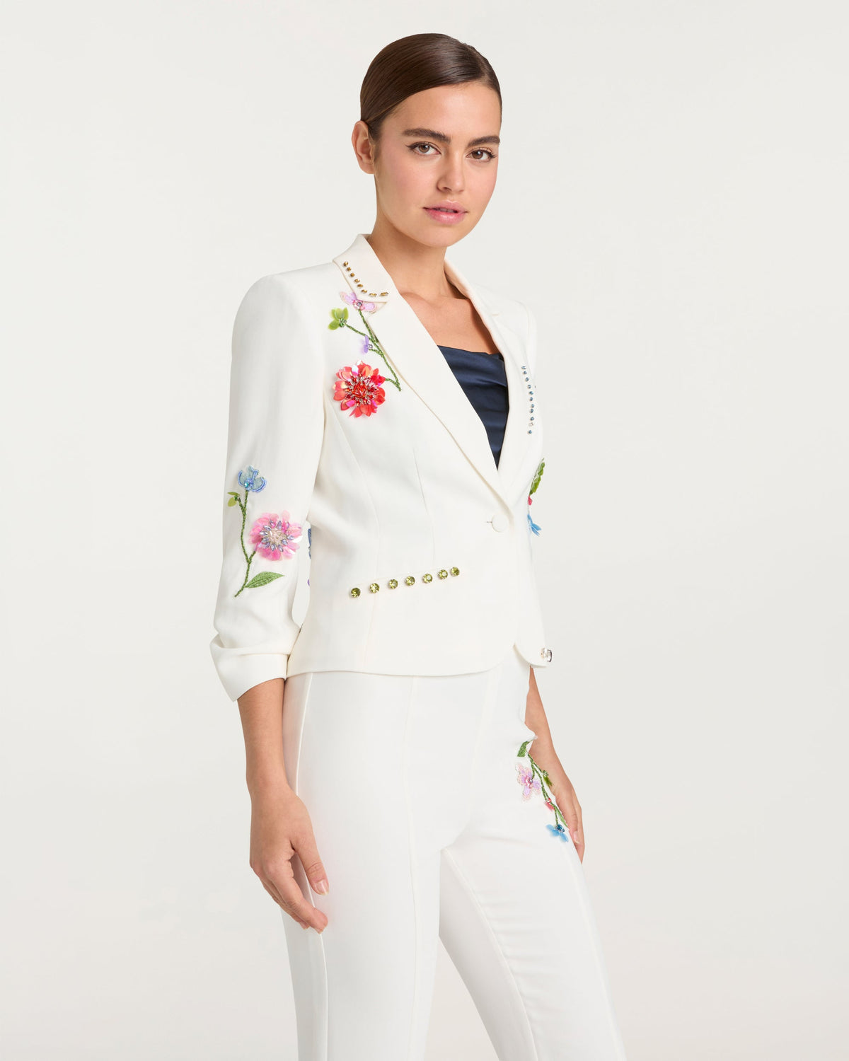 Cinq à Sept Floral Vine Le Petit Khloe Blazer