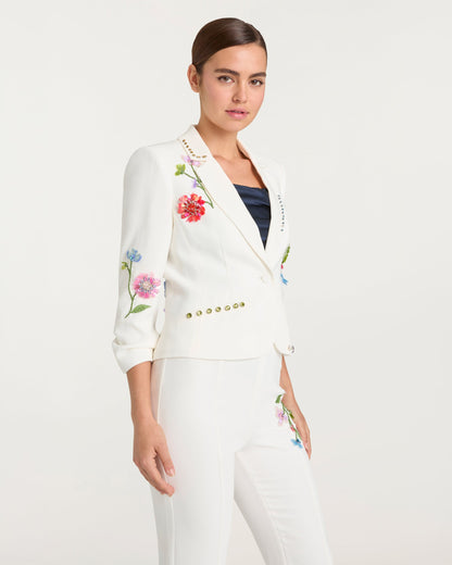 Cinq à Sept Floral Vine Le Petit Khloe Blazer