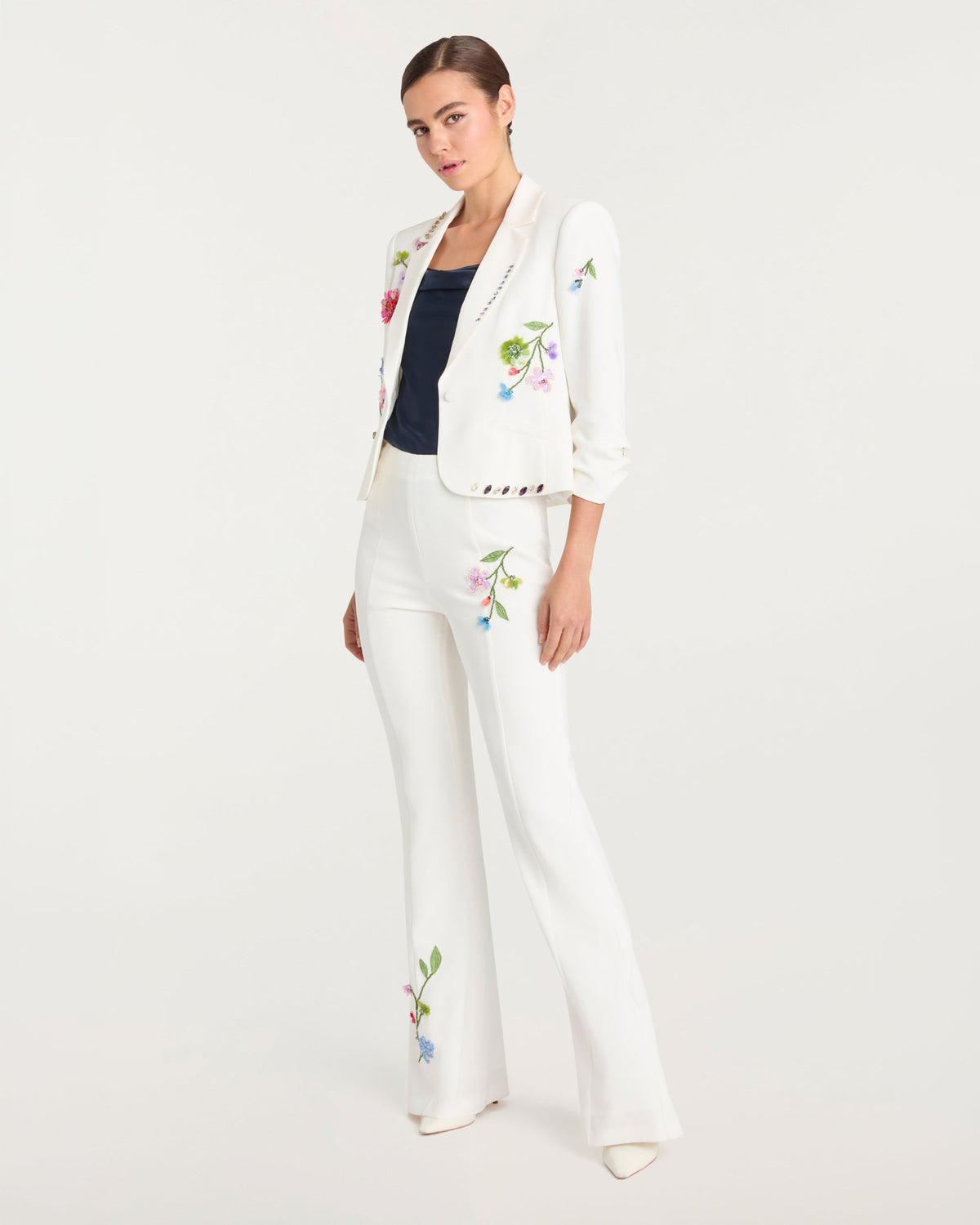 Cinq à Sept Floral Vine Le Petit Khloe Blazer