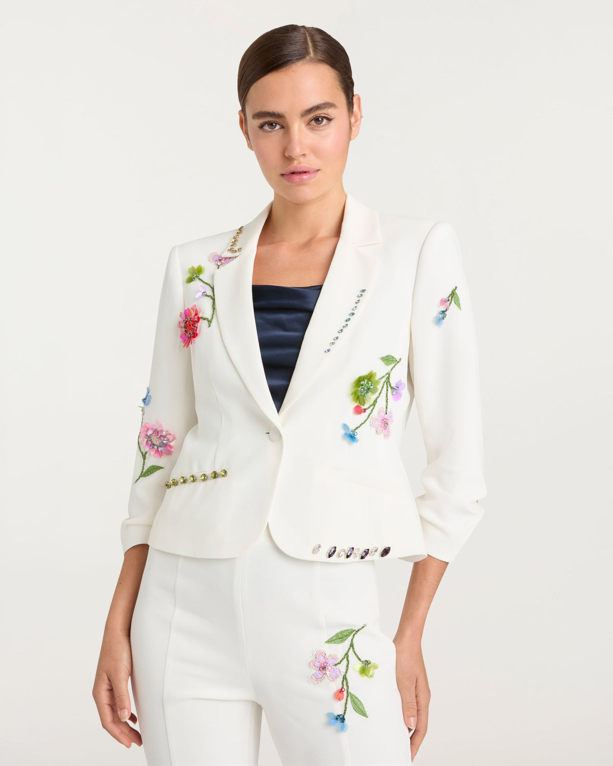 Cinq à Sept Floral Vine Le Petit Khloe Blazer