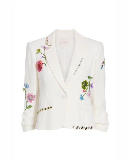 Cinq à Sept Floral Vine Le Petit Khloe Blazer