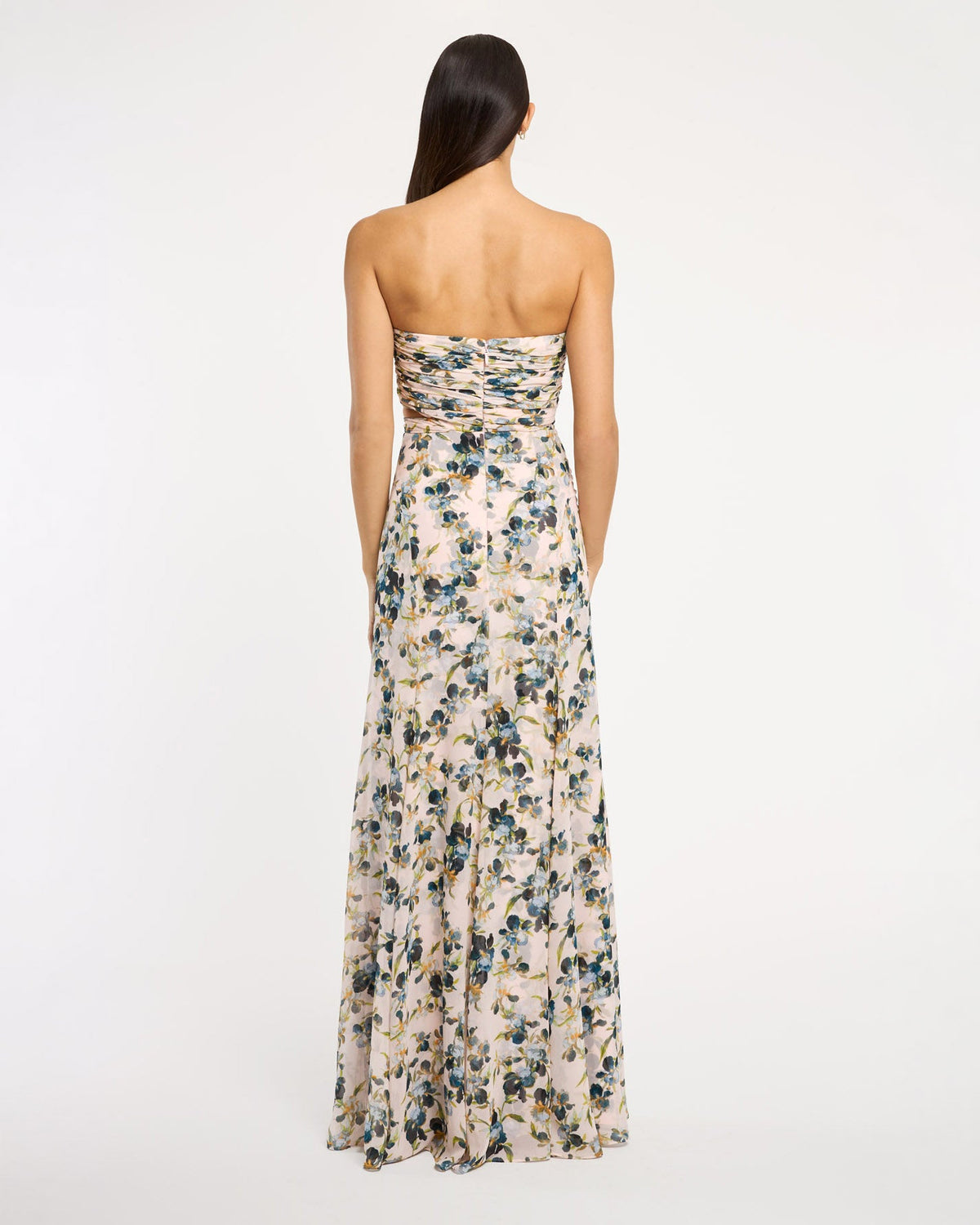 Cinq à Sept Trailing Iris Magy Gown