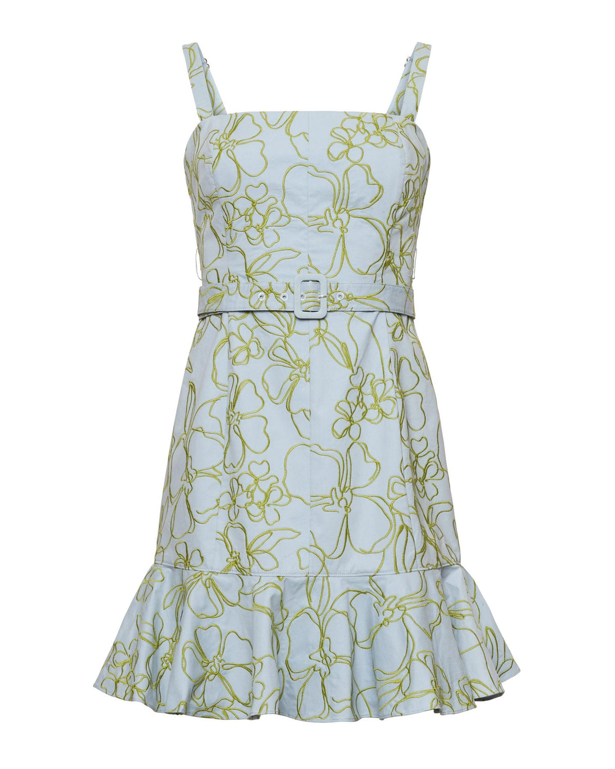 Cinq à Sept Embroidered Malva Floral Tonya Dress