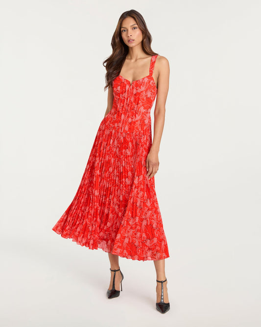 Cinq à Sept Botanical Floral Pascual Dress