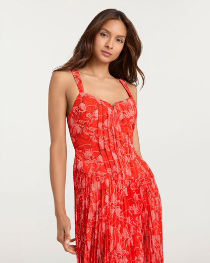 Cinq à Sept Botanical Floral Pascual Dress