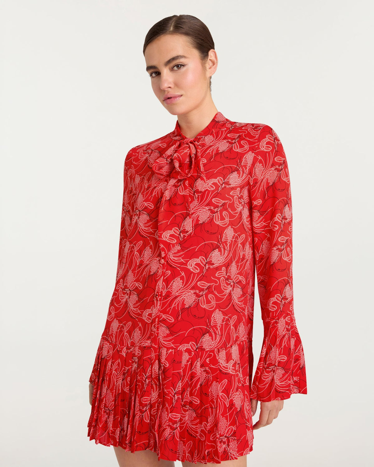 Cinq à Sept Botanical Floral Alinda Dress