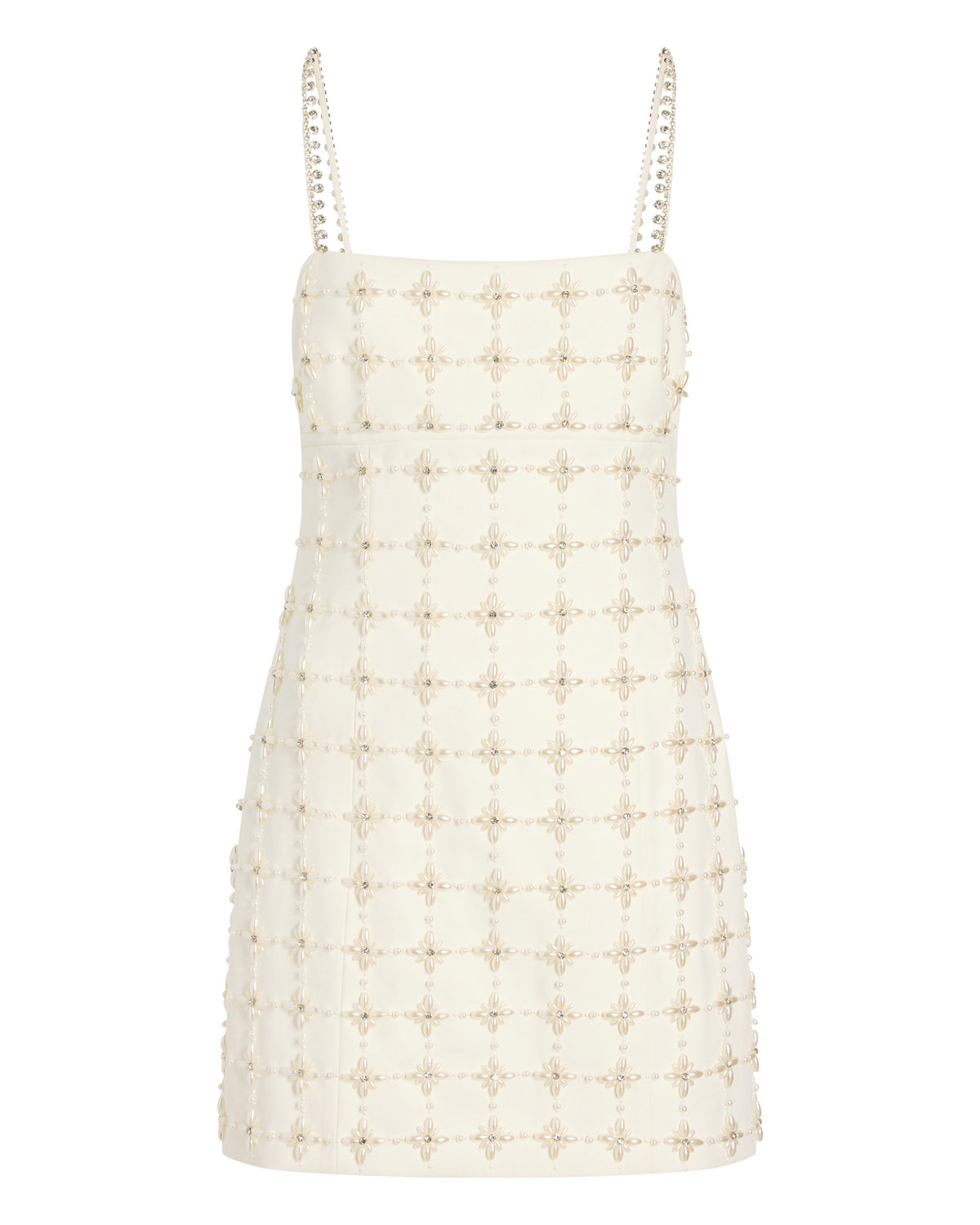 Cinq à Sept Pearl Crystal Iris Satine Dress