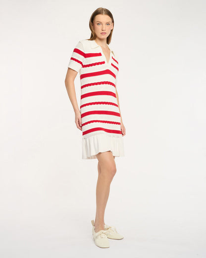 Cinq à Sept Clementine Knit Polo Dress
