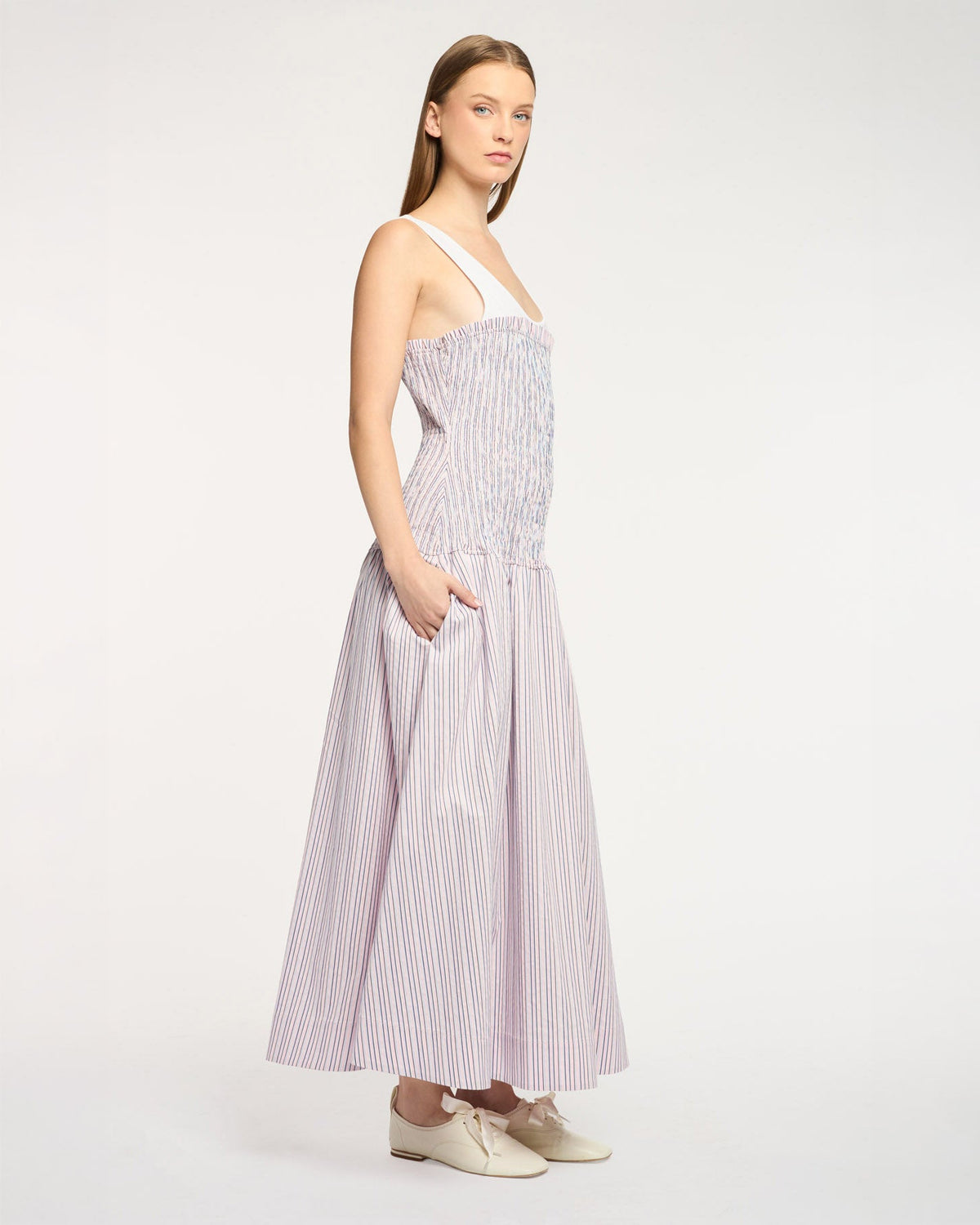 Cinq à Sept Sophie Stripe Maggy Dress