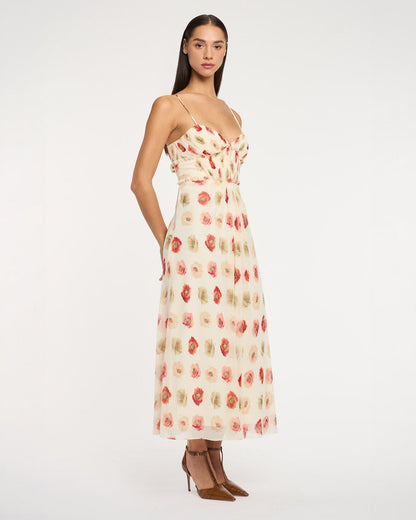 Cinq à Sept Floating Poppies Carline Dress