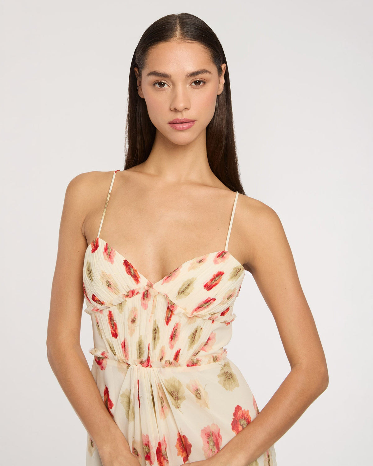 Cinq à Sept Floating Poppies Carline Dress