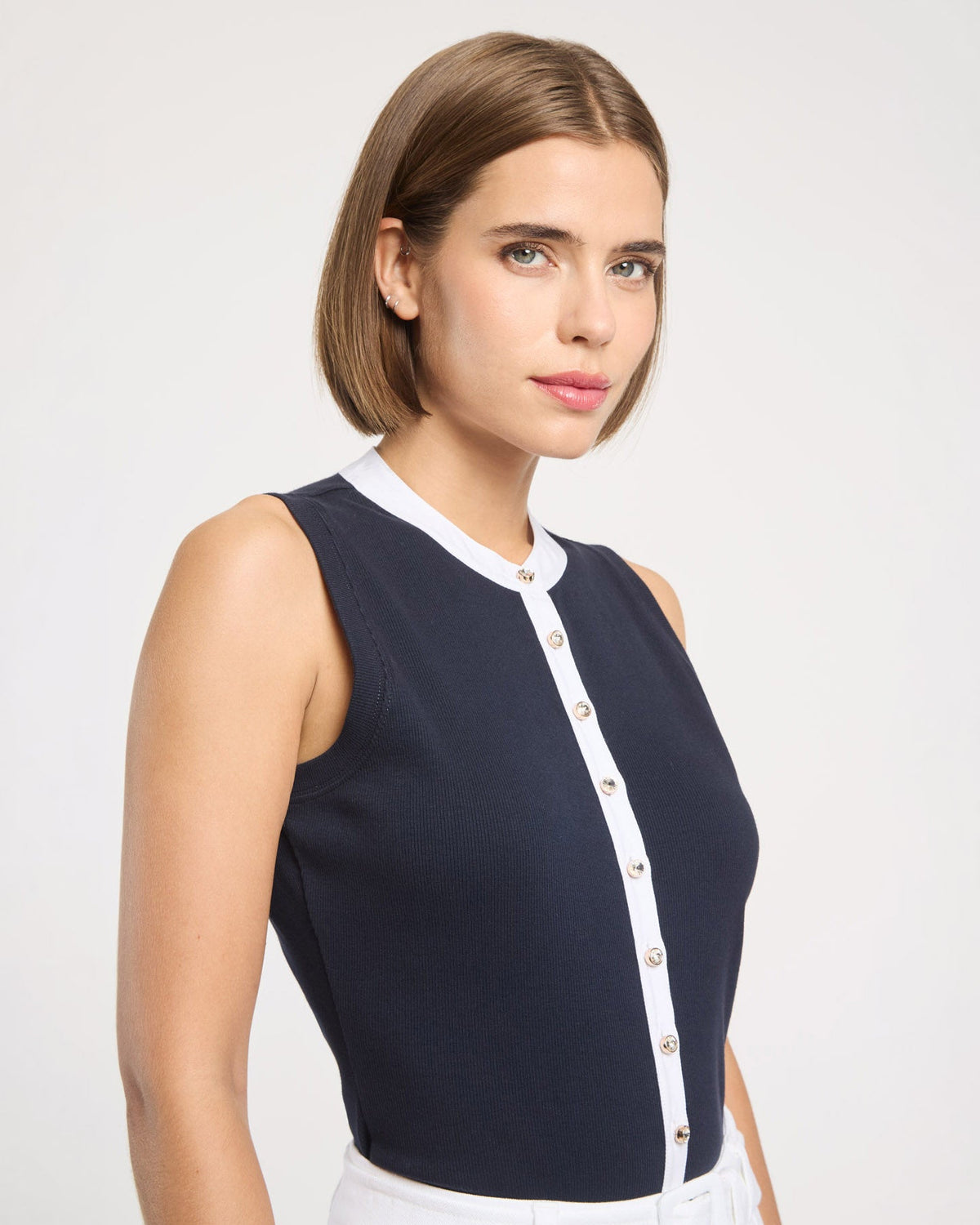 Cinq à Sept Sleeveless Beverly Top
