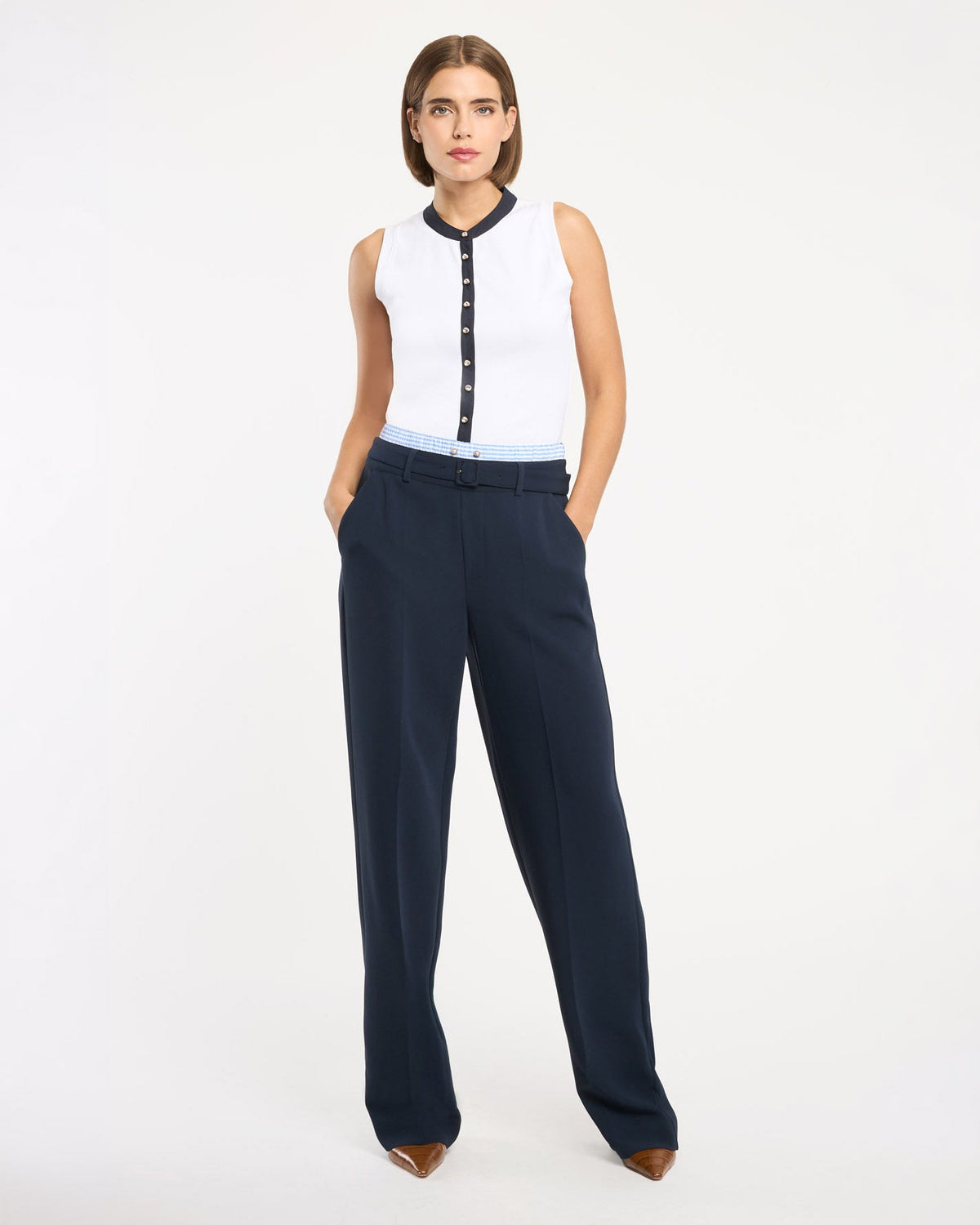 Cinq à Sept Sleeveless Beverly Top