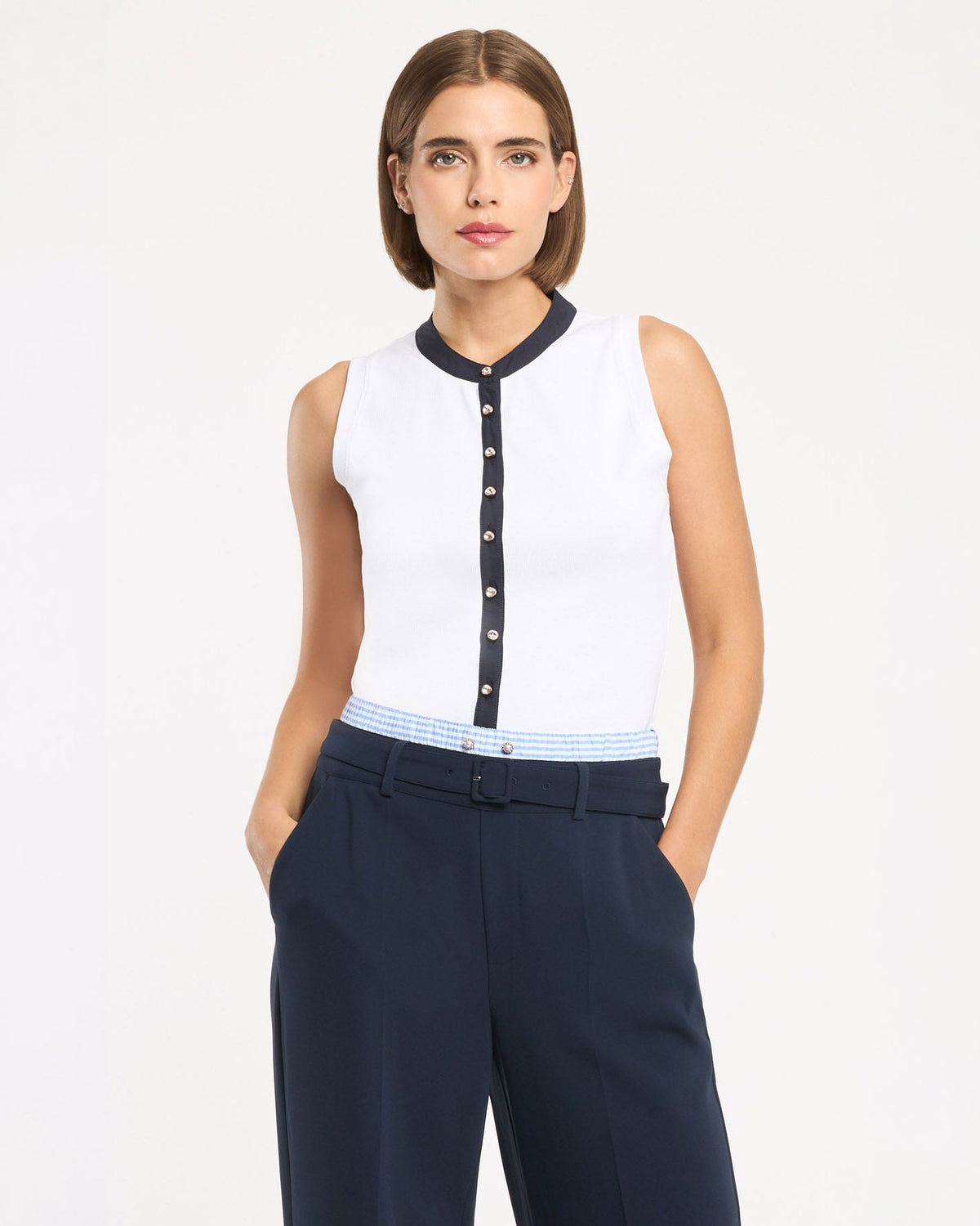 Cinq à Sept Sleeveless Beverly Top