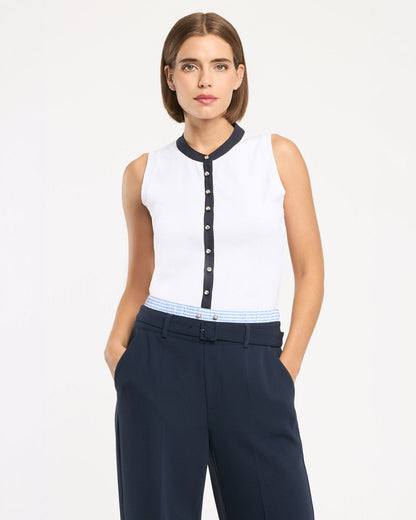 Cinq à Sept Sleeveless Beverly Top