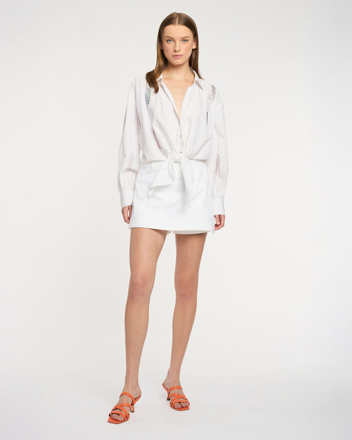 Cinq à Sept Paillette Whirl Marianna Top