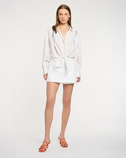 Cinq à Sept Paillette Whirl Marianna Top