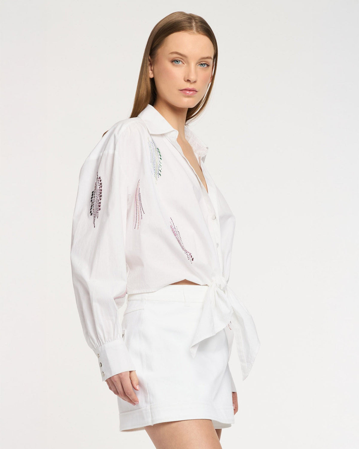 Cinq à Sept Paillette Whirl Marianna Top