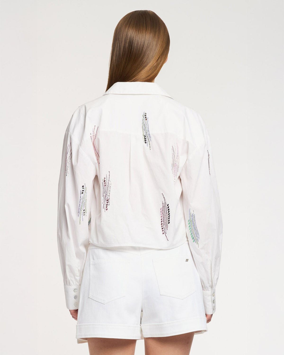 Cinq à Sept Paillette Whirl Marianna Top