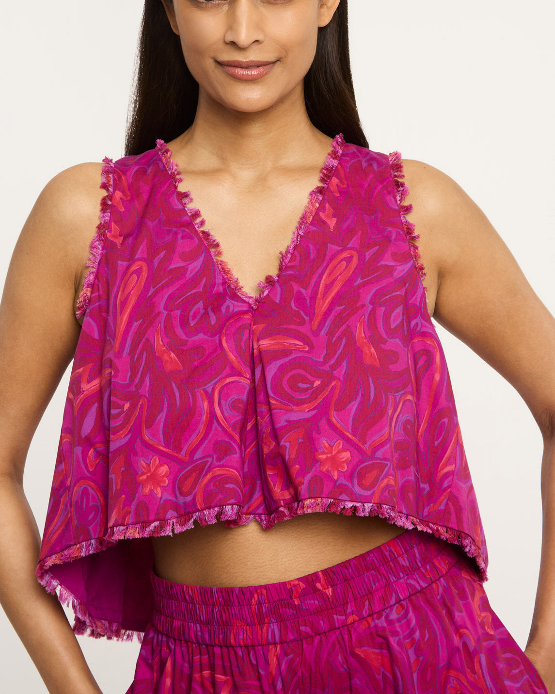 Cinq à Sept Paisley Bloom Ibbie Top