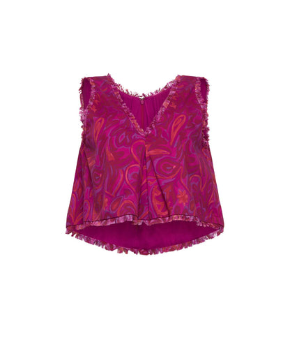 Cinq à Sept Paisley Bloom Ibbie Top