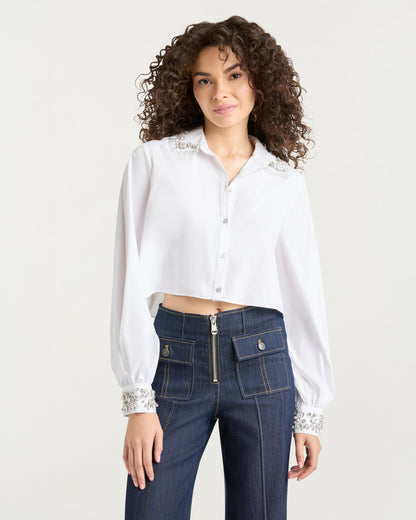 Cinq à Sept Layered Gemstone Selina Top