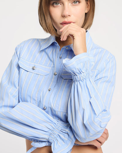 Cinq à Sept Lili Stripe Prezley Top